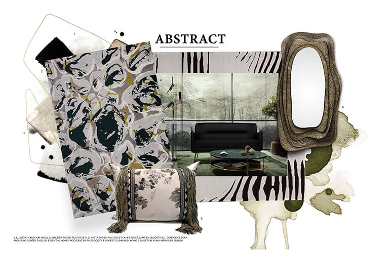 Abstract Moodboard Trends by Rug'Society