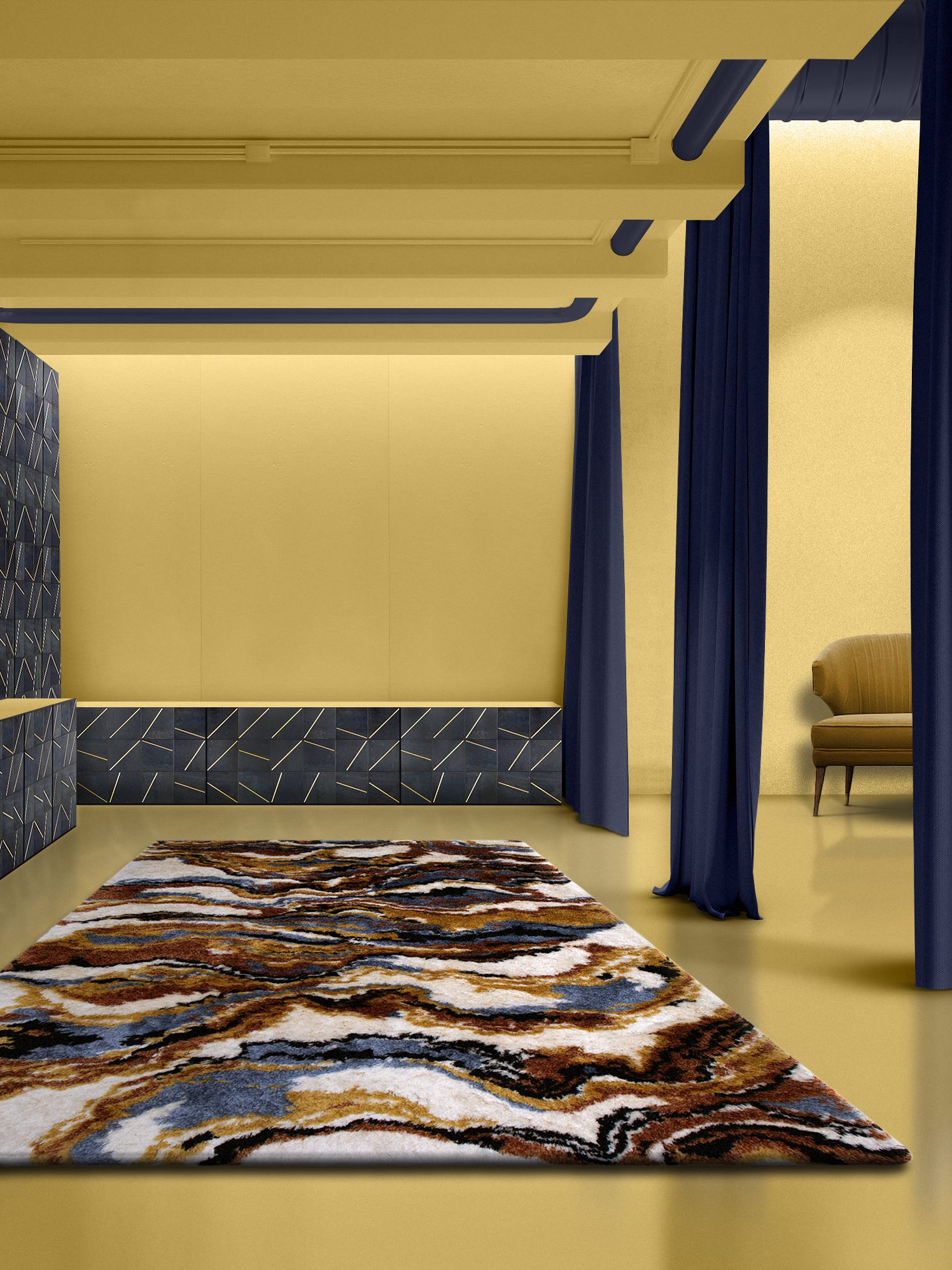 Marvellous Art Gallery with the La Land Rug by Rug'Society