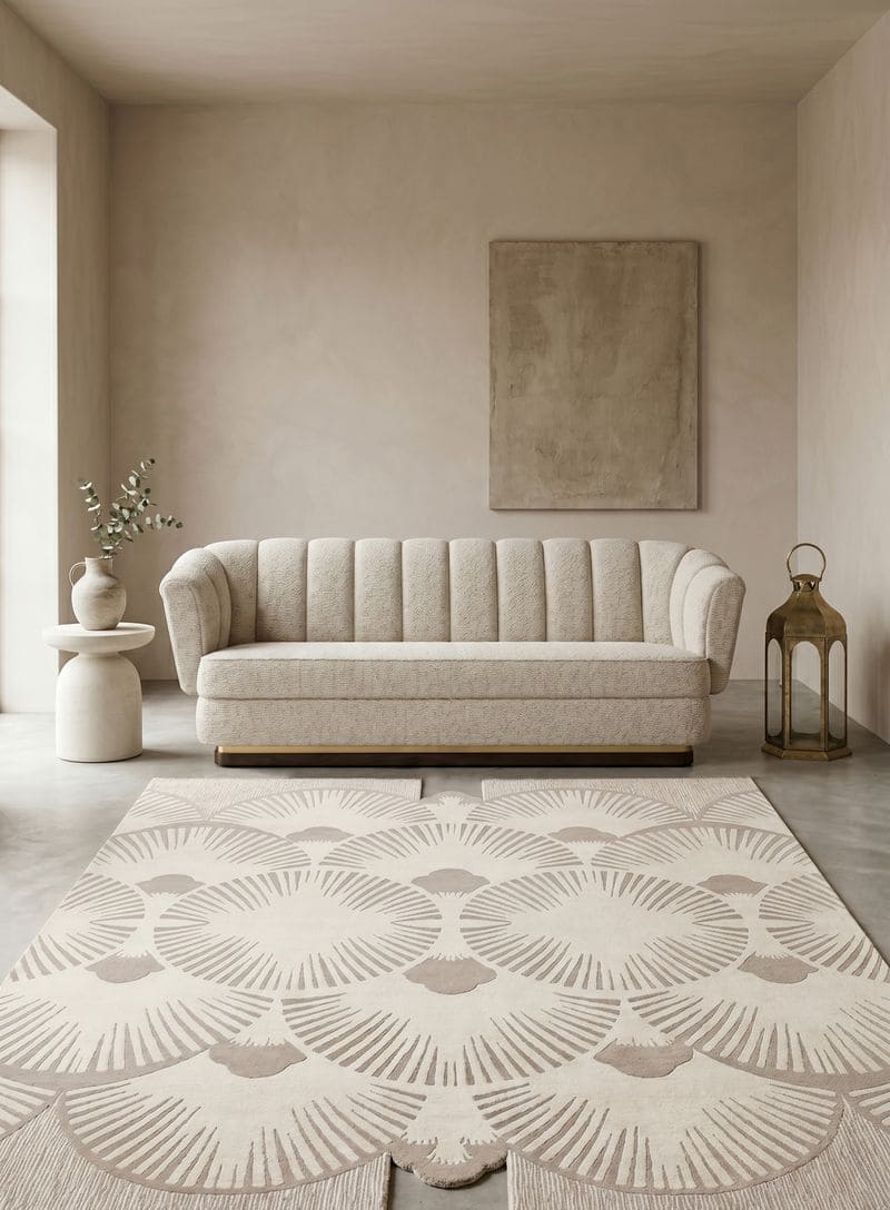 Modern Living Room in&nbsp;Neutrals by Rug'Society