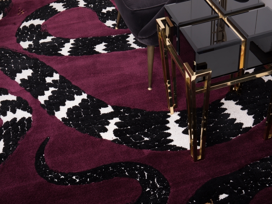 Rug'Society IMPERIAL SNAKE Classic Living Room by Rug'Society