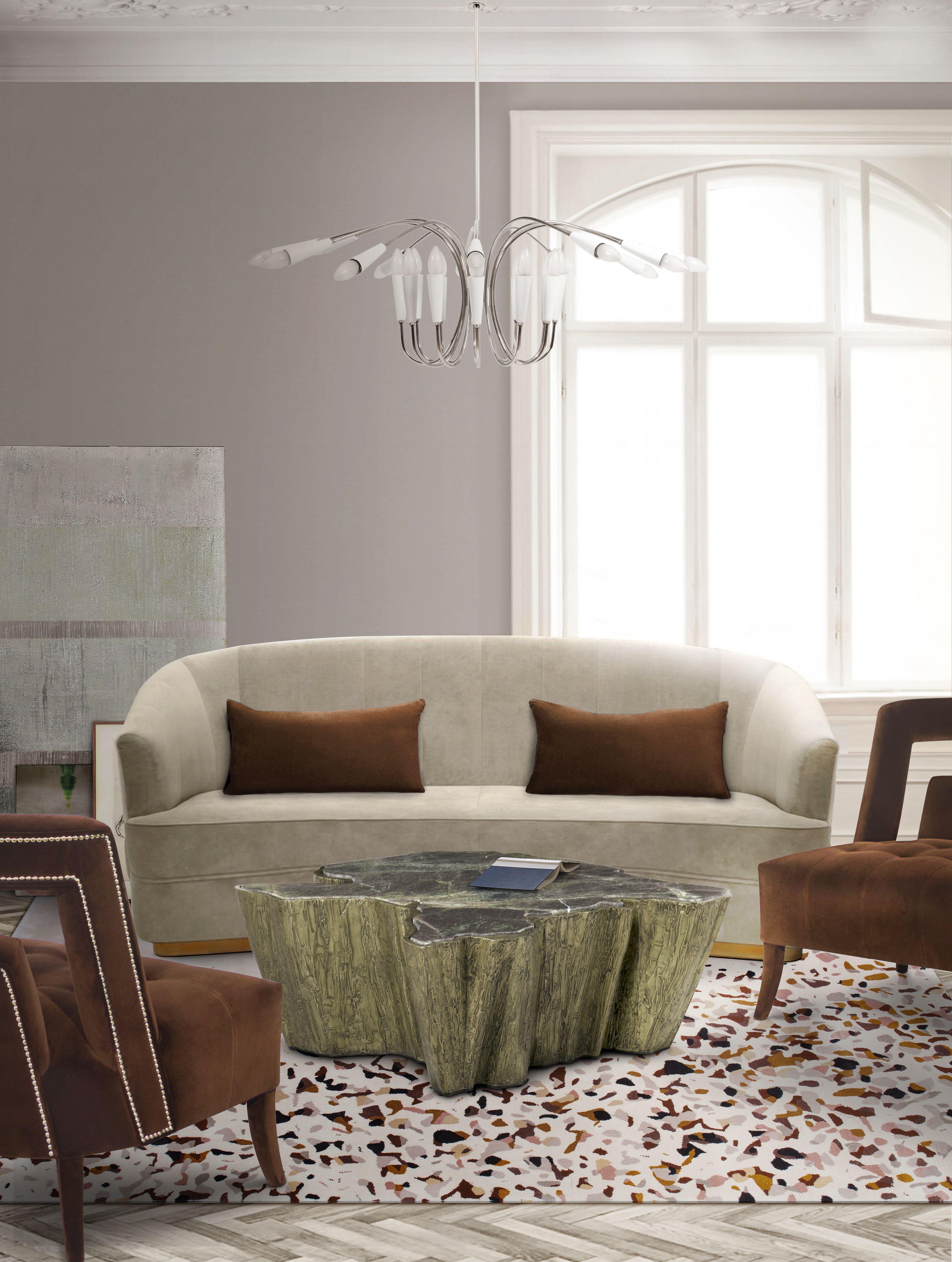 Terrazzo Living Room by Rug'Society