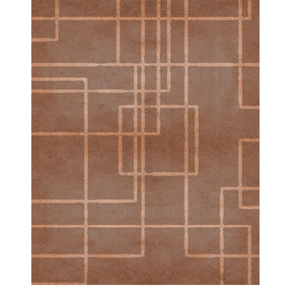 neutral area rug with geometric clean lines. How to Choose The Right Dining Room Rug: 5 Steps Guide