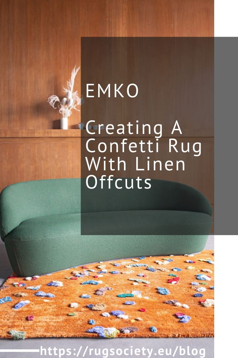 EMKO - Creating A Confetti Rug With Linen Offcuts