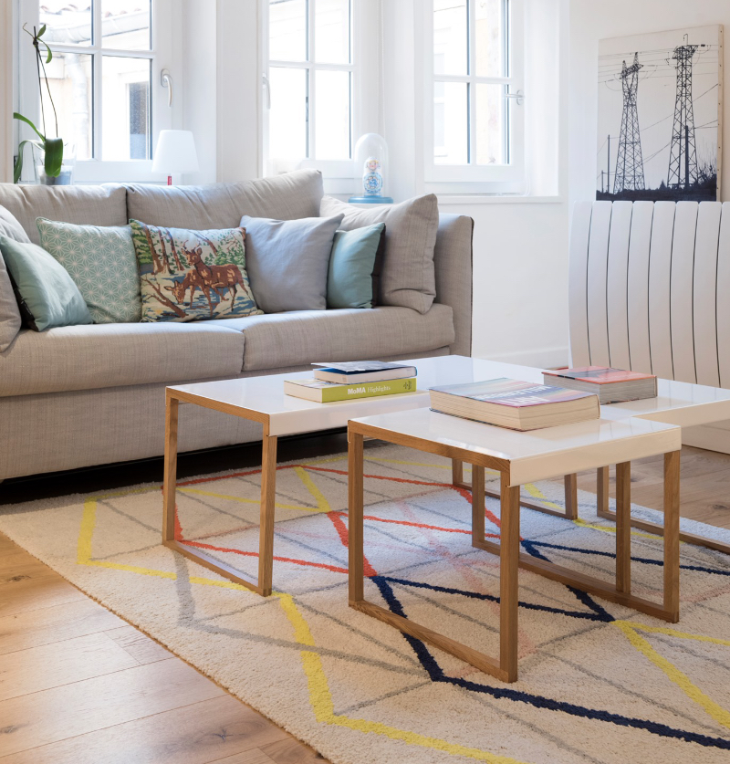 Sweet Homes with Rugs by the best Interior Designers in Lyon