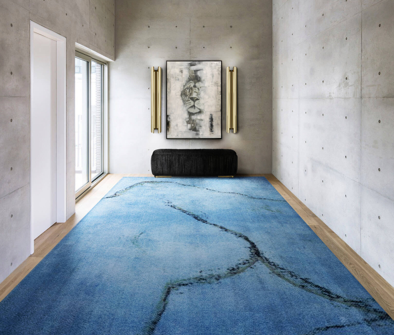 Cochet Païs Architecture & Interior Design with Fabulous Rugs for Huge Spaces