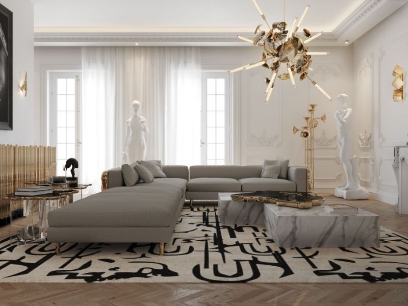 Area Living Room Rugs to create an impact on your design projects