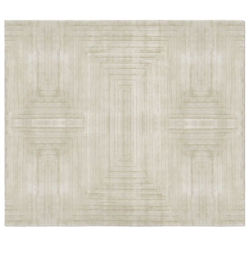 modern beige area rug - AD100 2023 Interior Designers - Top Talents In Interior Decoration