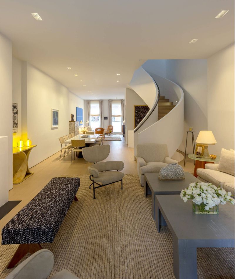 Selldorf Architects - Top Interior Design Projects_Chelsea Townhouse_Overview