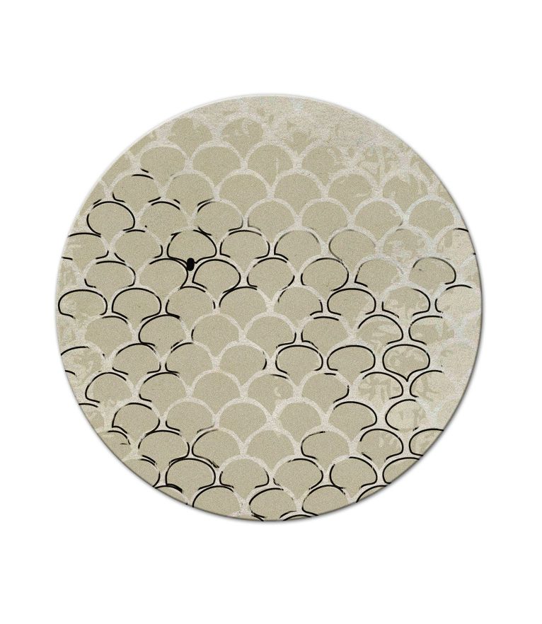 KOI II Rug by Rug'Society - Interior Design Tips On How To Pull Off Round Rugs