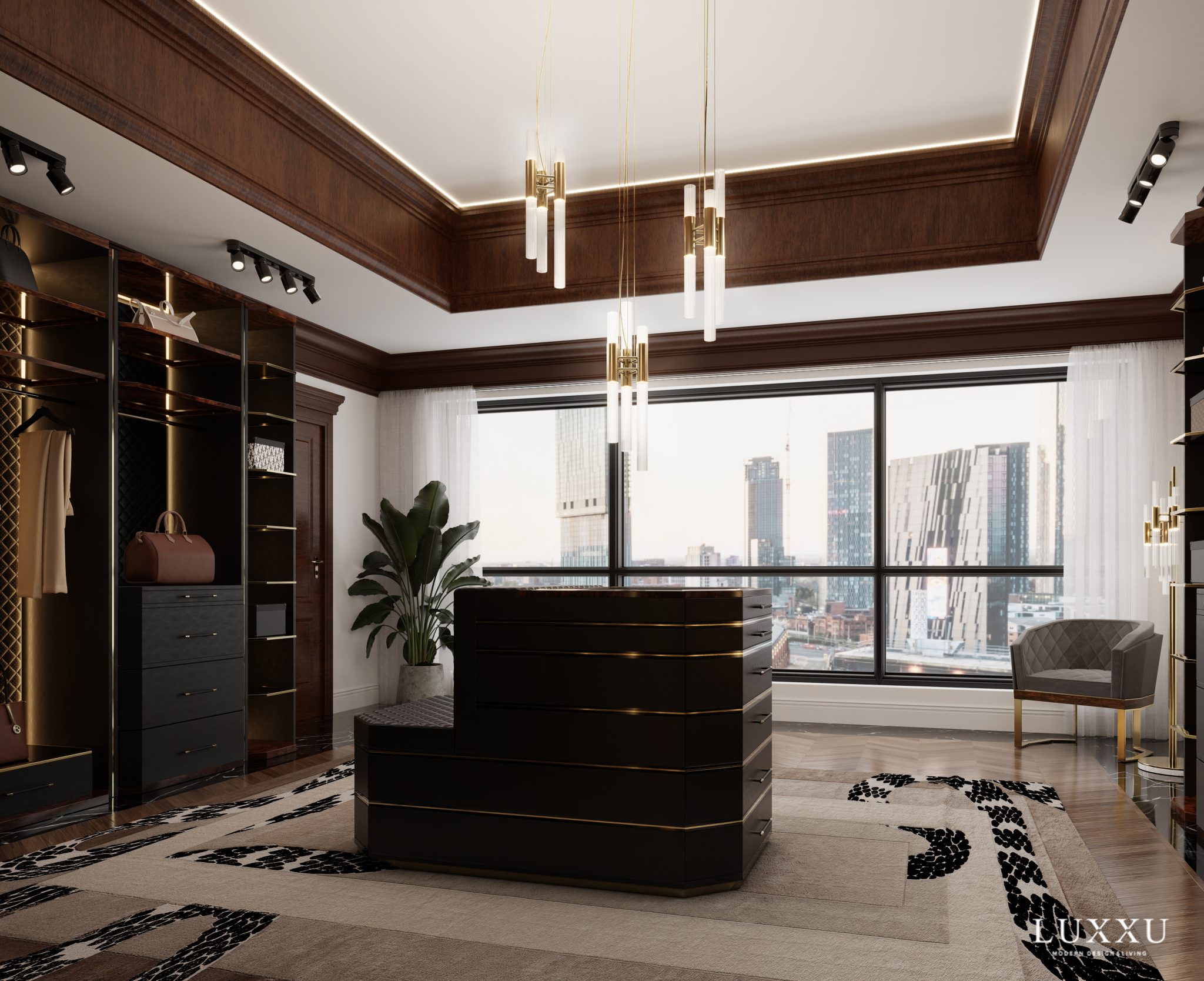 The Allure of Modern Design With Elegant Dressing Room Furniture