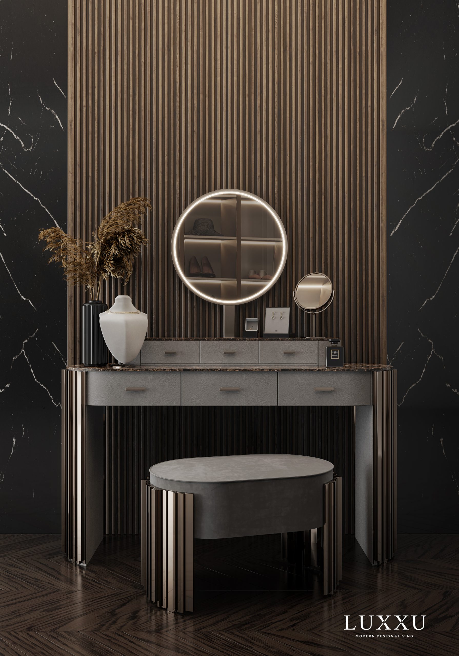 The Allure of Modern Design With Elegant Dressing Room Furniture