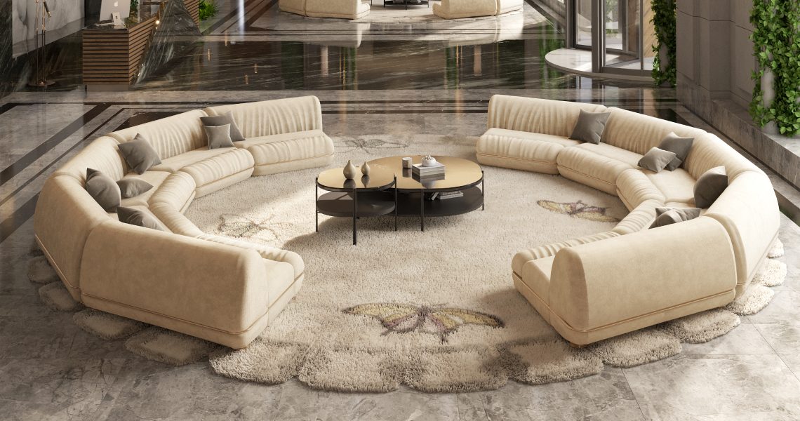 Luxurious Contemporary Design Ideas With Stylish Rugs