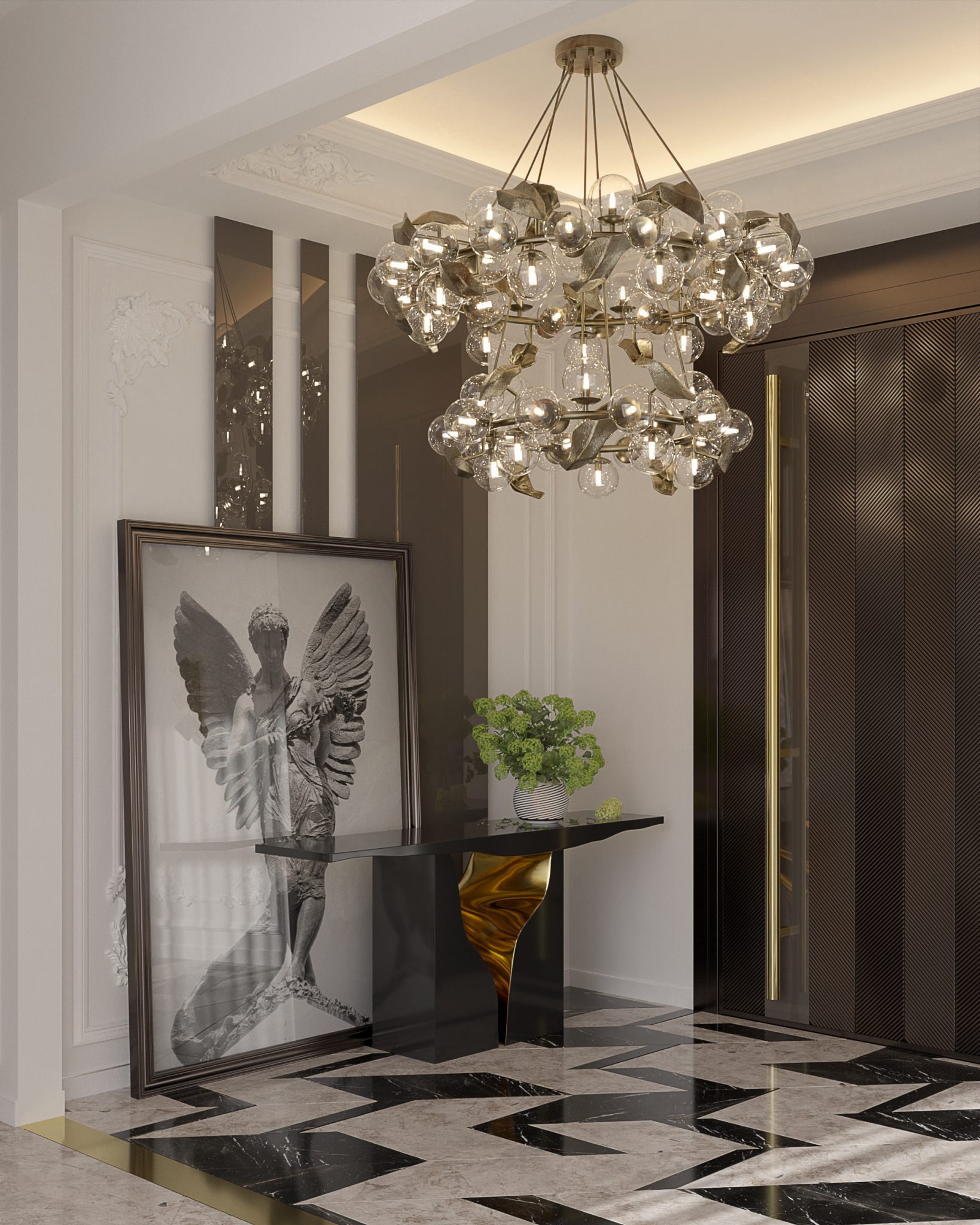 50 Luxury Entryways To Create a Striking Interior Decor