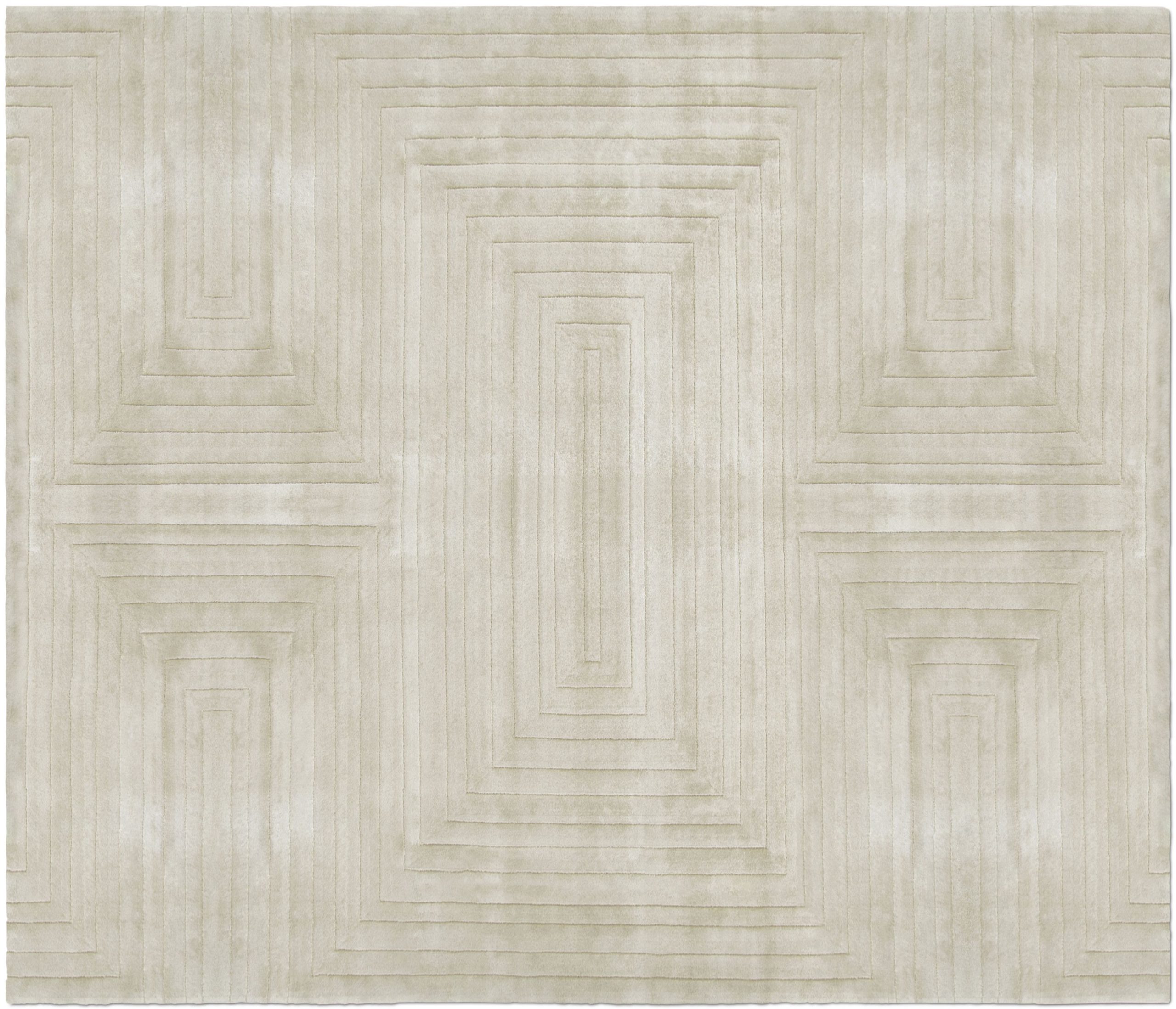 White Garden Rug - Uncover Luxurious and Unique Christmas Decor Ideas 