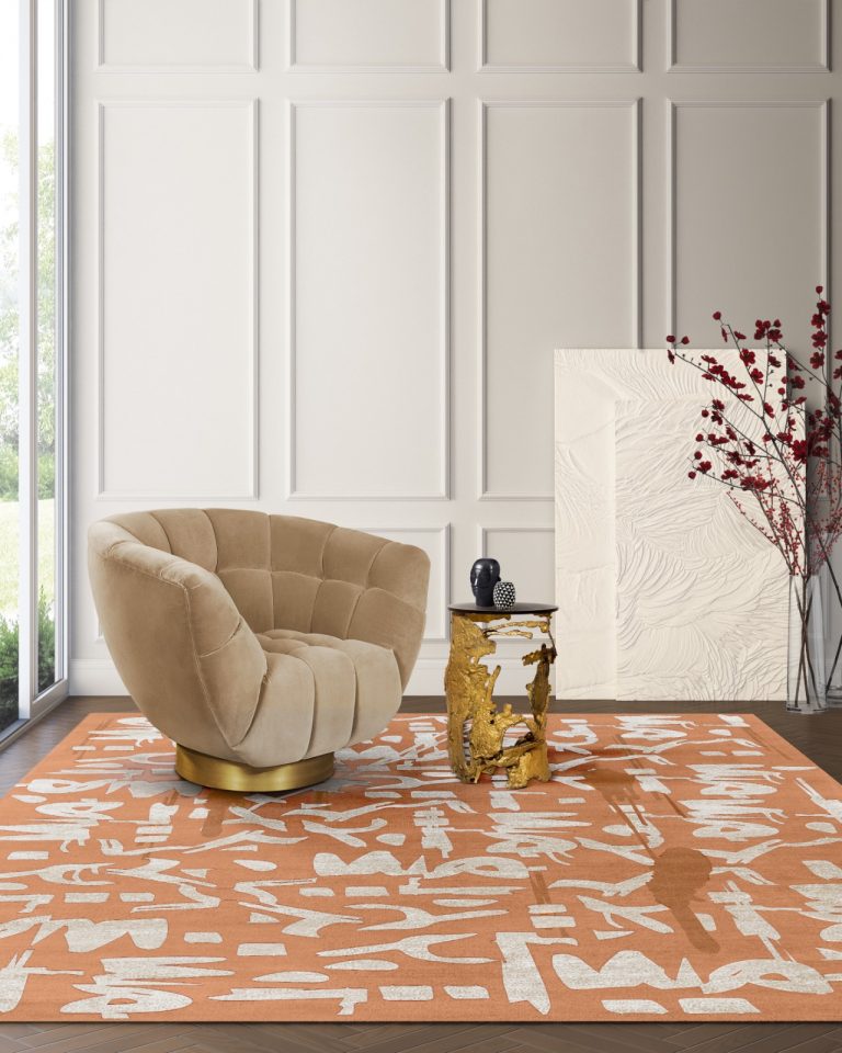 Uncover the Artistry of Apricot Crush With Unique and Contemporary Rugs
