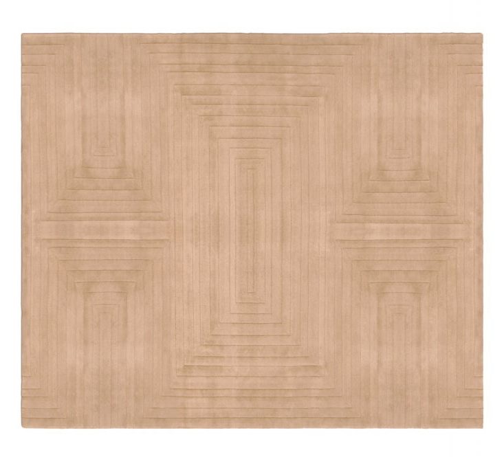 White Garden - Uncover the Artistry of Apricot Crush With Unique and Contemporary Rugs