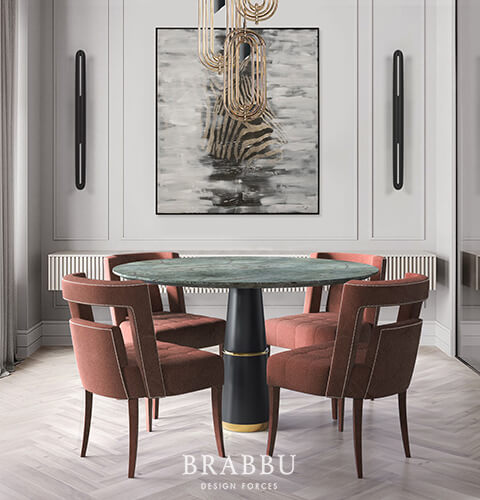 Agra Dining Table by BRABBU