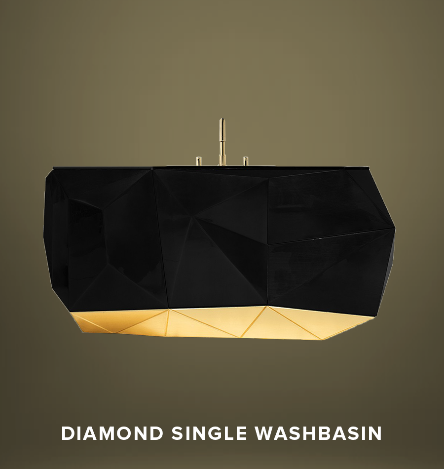 Diamond Single Washbasin Maison Valentina