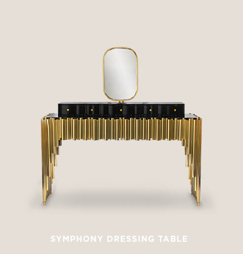 Symphony Dressing Table by Maison Valentina