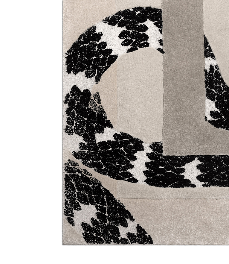 Imperial Snake Lounge Rug by Rug'Society