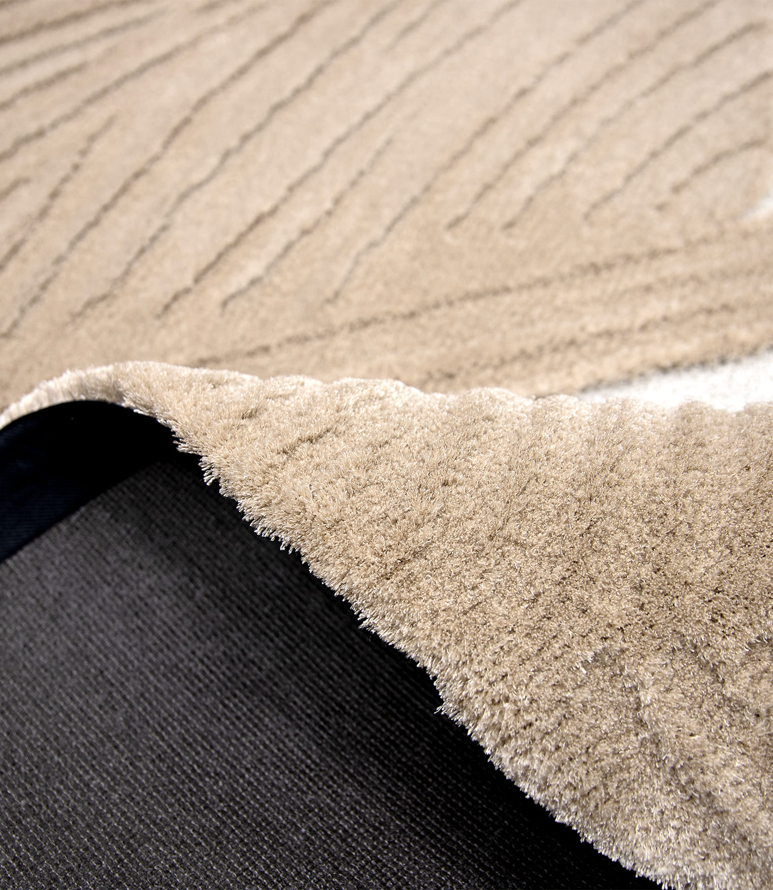 Verona Rug Collection VERONA ROUND Handmade Rug with Bamboo by Rug'Society