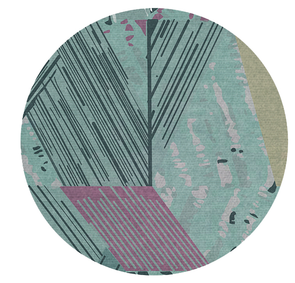 Xisto Round Rug by Rug'Society