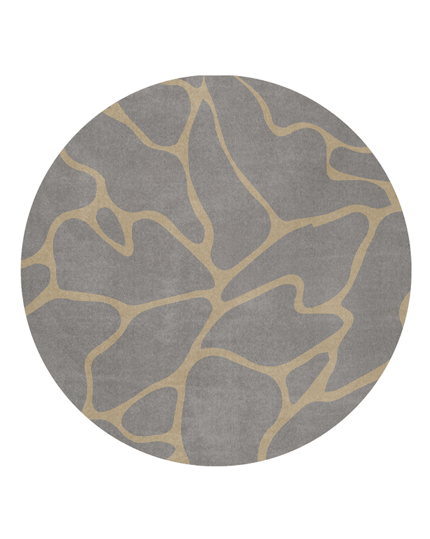 SAND Contemporary Rug With Natural Wool and Silk by Rug'Society