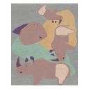 The Rhino's Troupe Kids Rug by Rug'Society