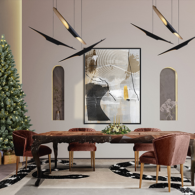 Imperial Snake Rug - Christmas