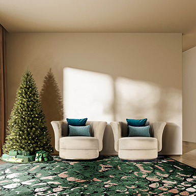 Reptilus Rug - Christmas