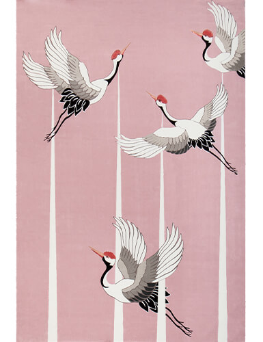 HERON Rug Design With a Three-dimensional Feel by Rug'Society