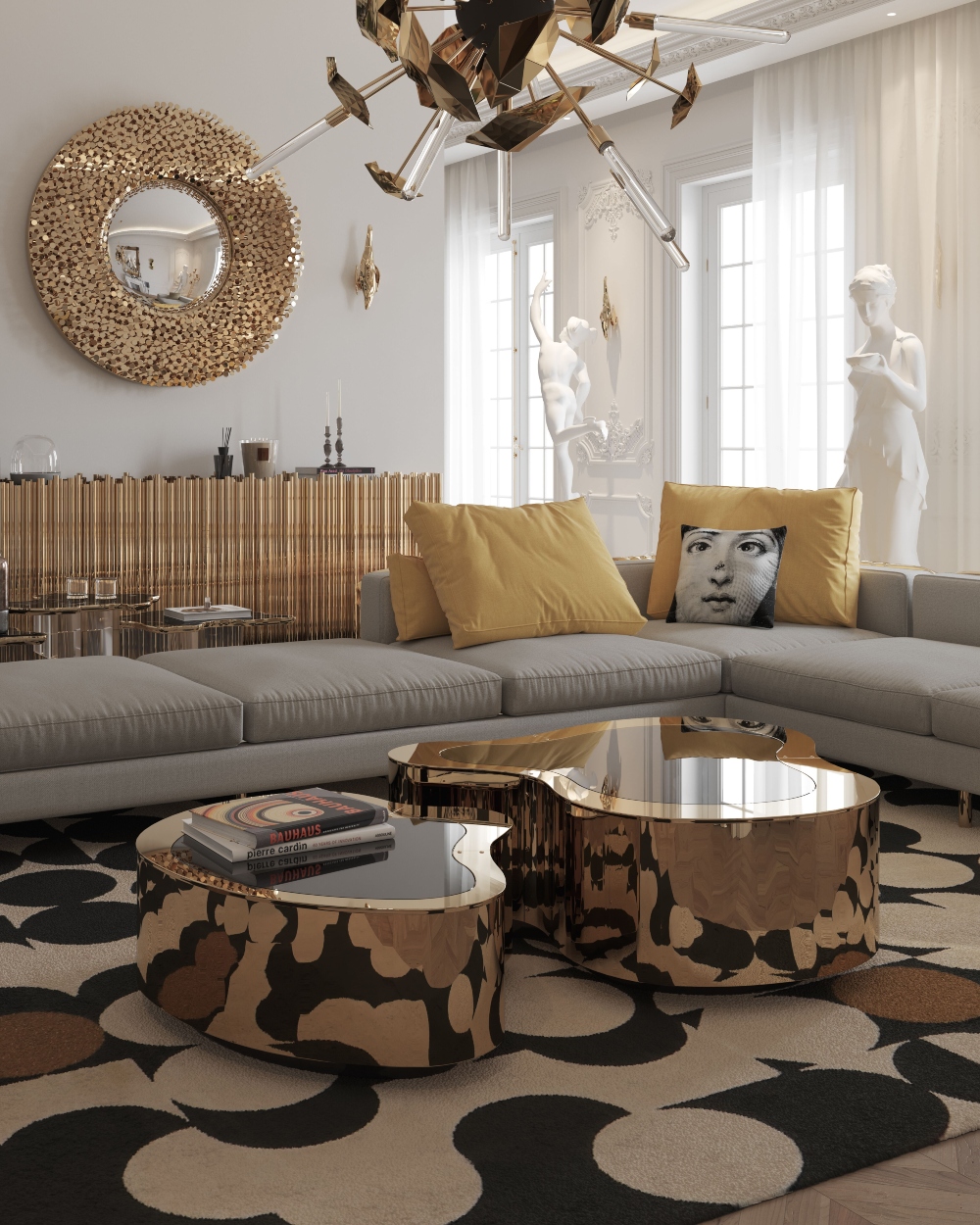 Home decorations with gorgeous rugs by Olivia Erwin Interiors