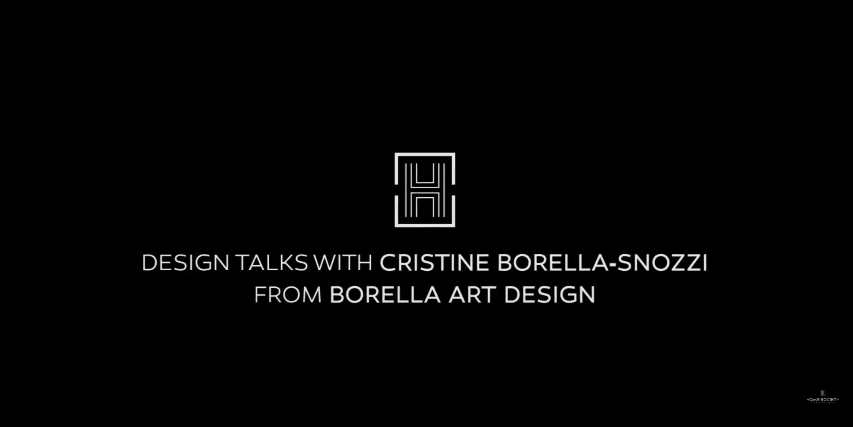 Home’Society Design Talks Invites Cristine Borella-Snozzi