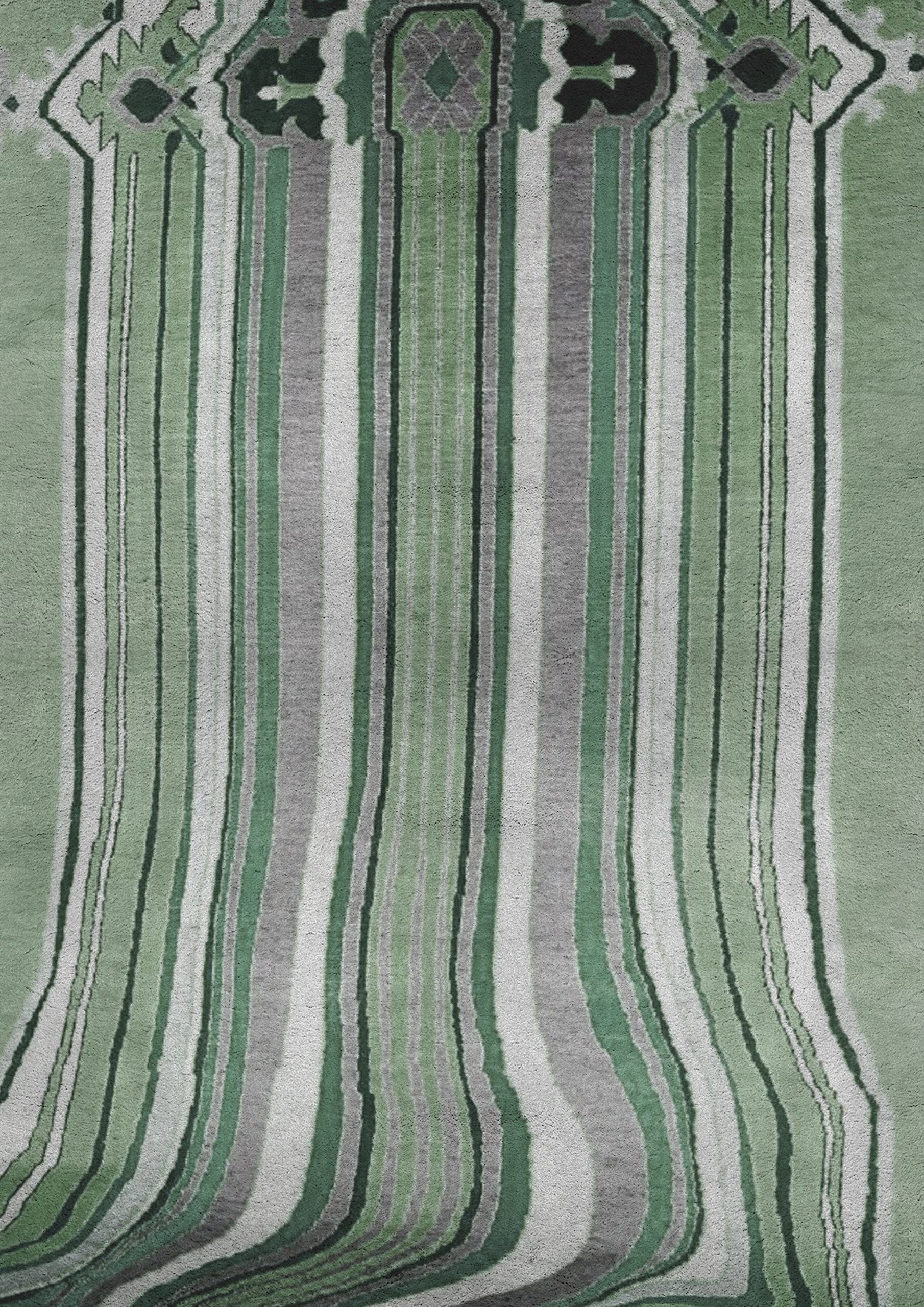 green striped rug. Exceptional Rug Collection With Handmade Botanical Silk Rugs