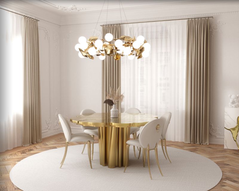 Modern Rugs & Modern Dining Tables For an Opulent Décor
