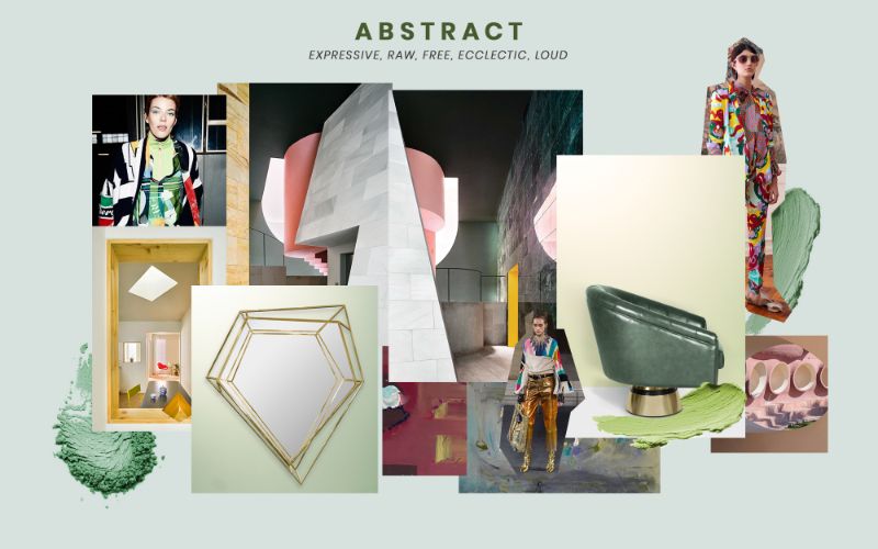 Moodboards To Inspire Your Interior Design. abstract art and fluid design
