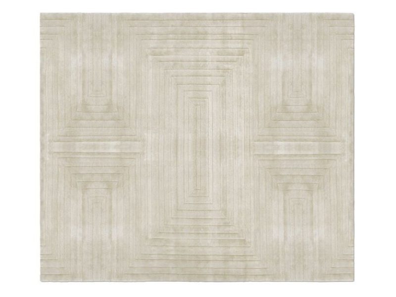 modern white rug. Interior Design Ideas For Luxurious Apartments With Modern Rugs
