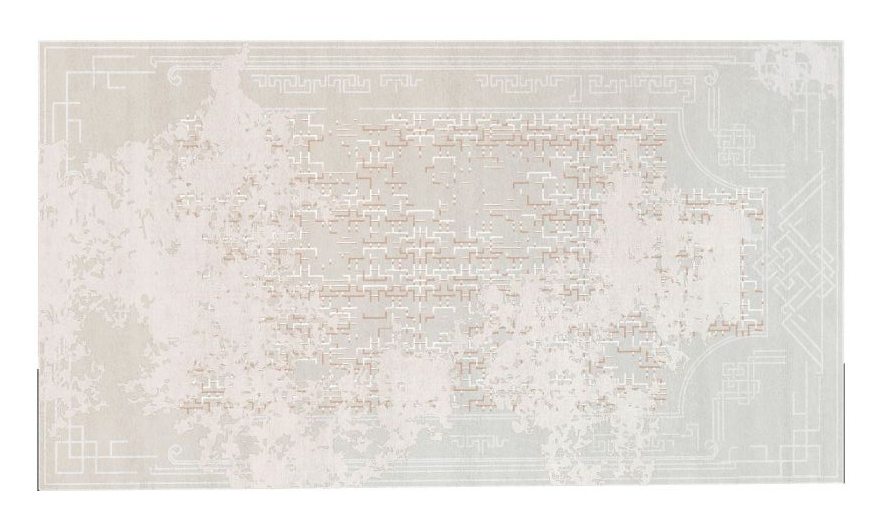 Ruin Rug - Soura Madani House Of Design: Excellence and Uniqueness